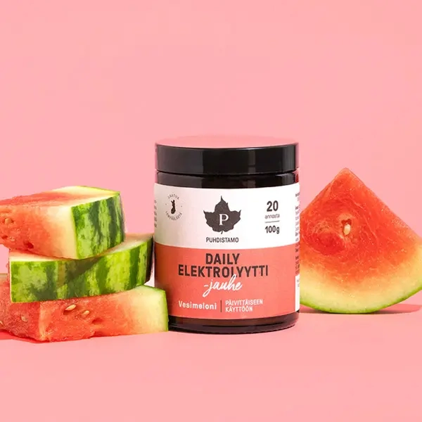 Elektrolytpulver Daily Wassermelone 100g - Vitamine und Pulver - 6430039229761 - 1