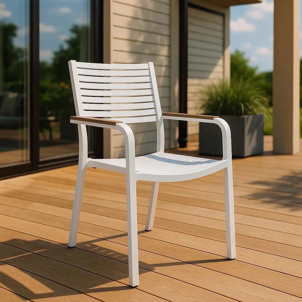 Gartenstuhl Art White 2. Wahl - Gartenmöbel - 6438168118291-rr - 3