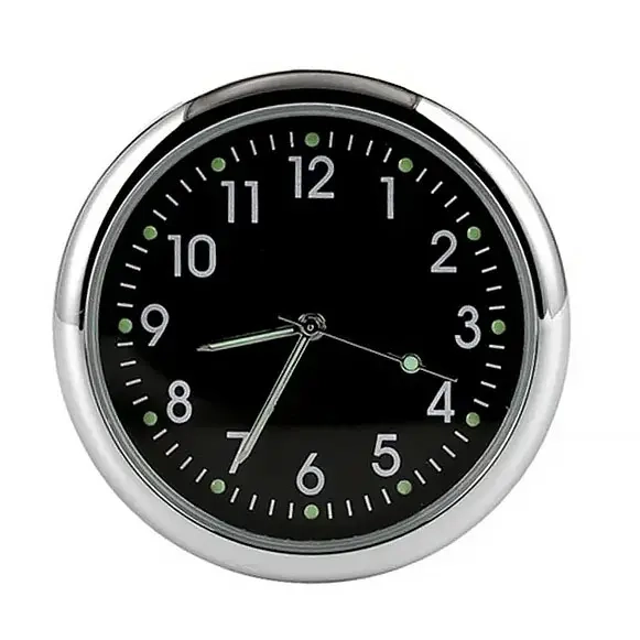 Armaturenbrettuhr Schwarz Quartz - Autofußmatten, Sonnenschutzfolie und universe - 6438471290264 - 0