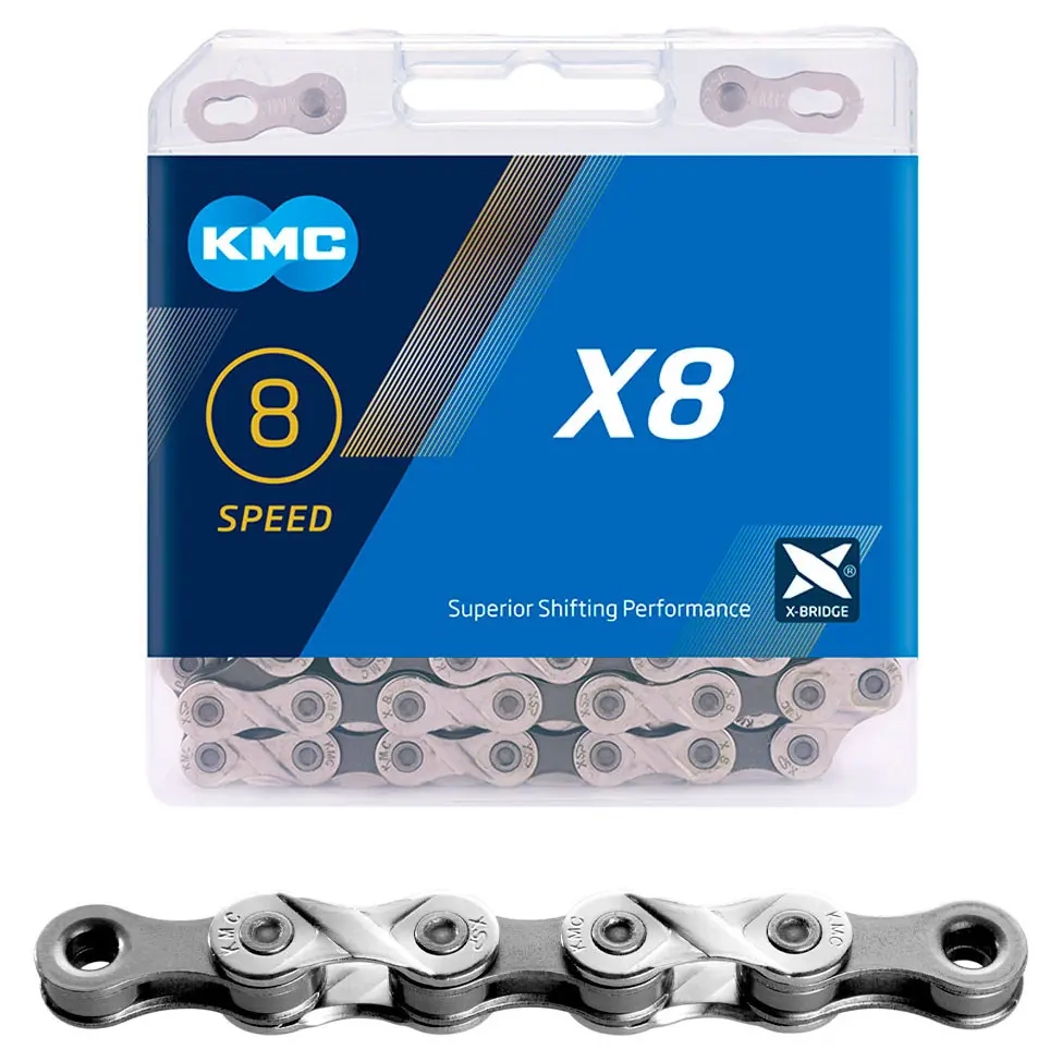 Kette 6/7/8-fach KMC X8 1/2 x 3/32