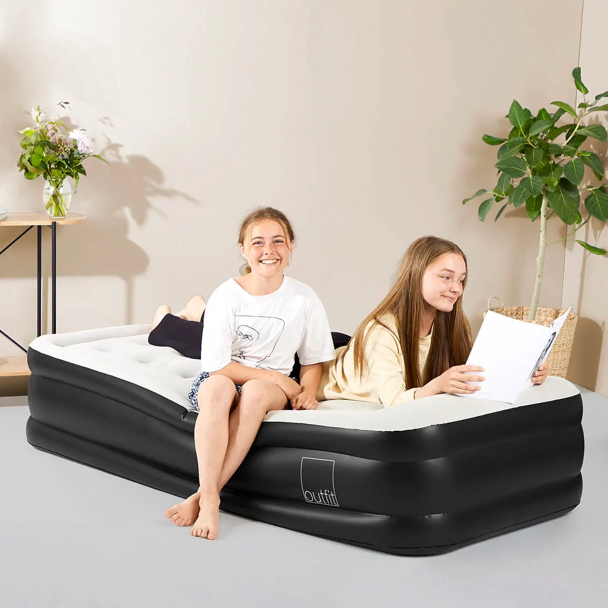 Notbett für eine Person 95 cm mit Pumpe - Campingbetten - 5709386897277 - 0