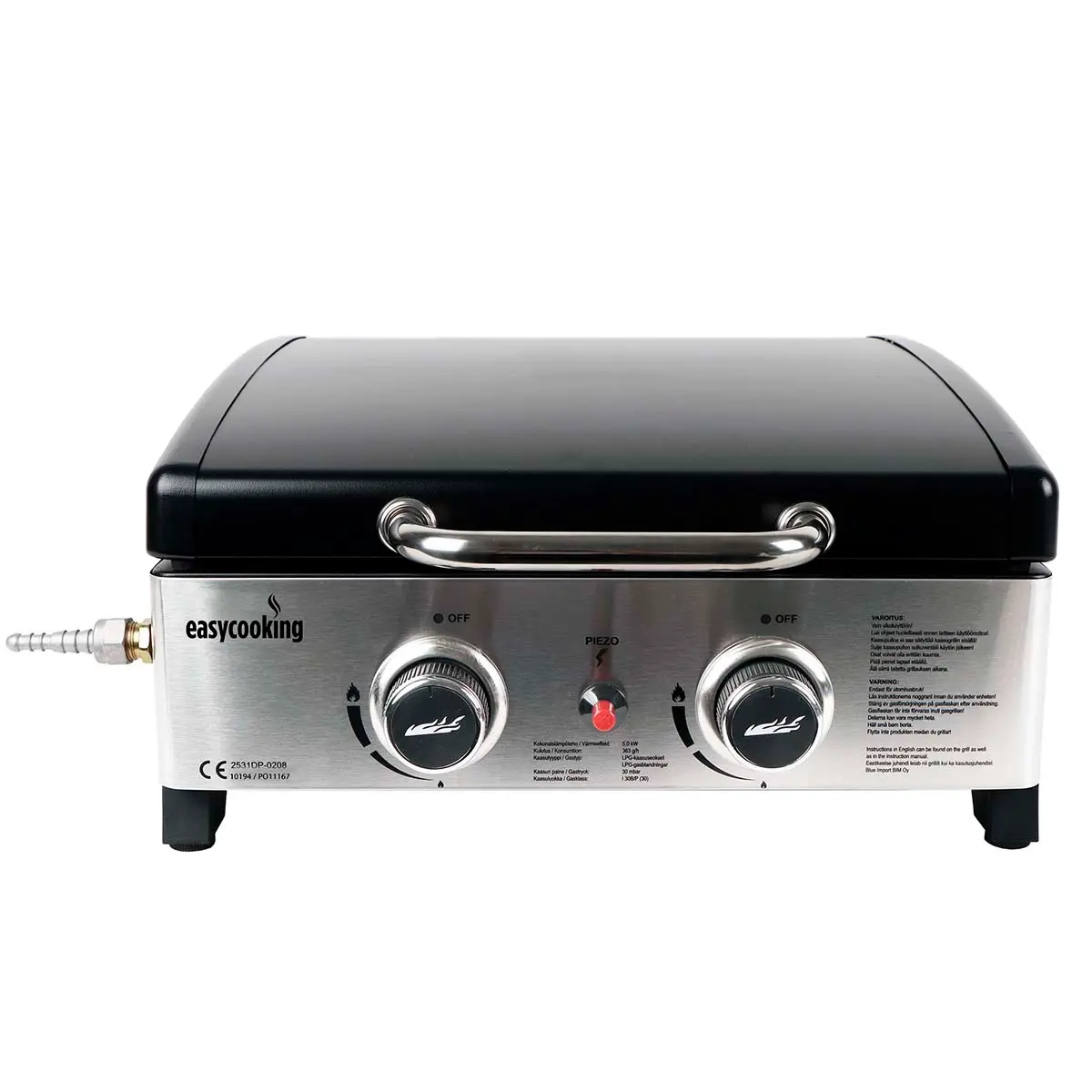 Gasgrill Plancha mit 2 Brennern -  - 6418536032954 - 6