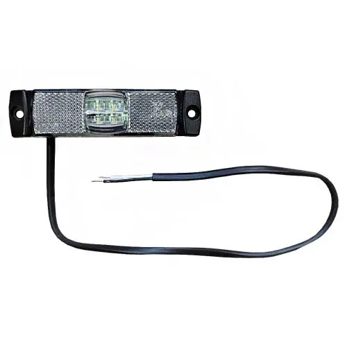 Extremlicht LED Klar 130x32x14mm 12V-30V - Anhänger-Seitenmarkierungsleuchten und Lampen - 6430050633646 - 0