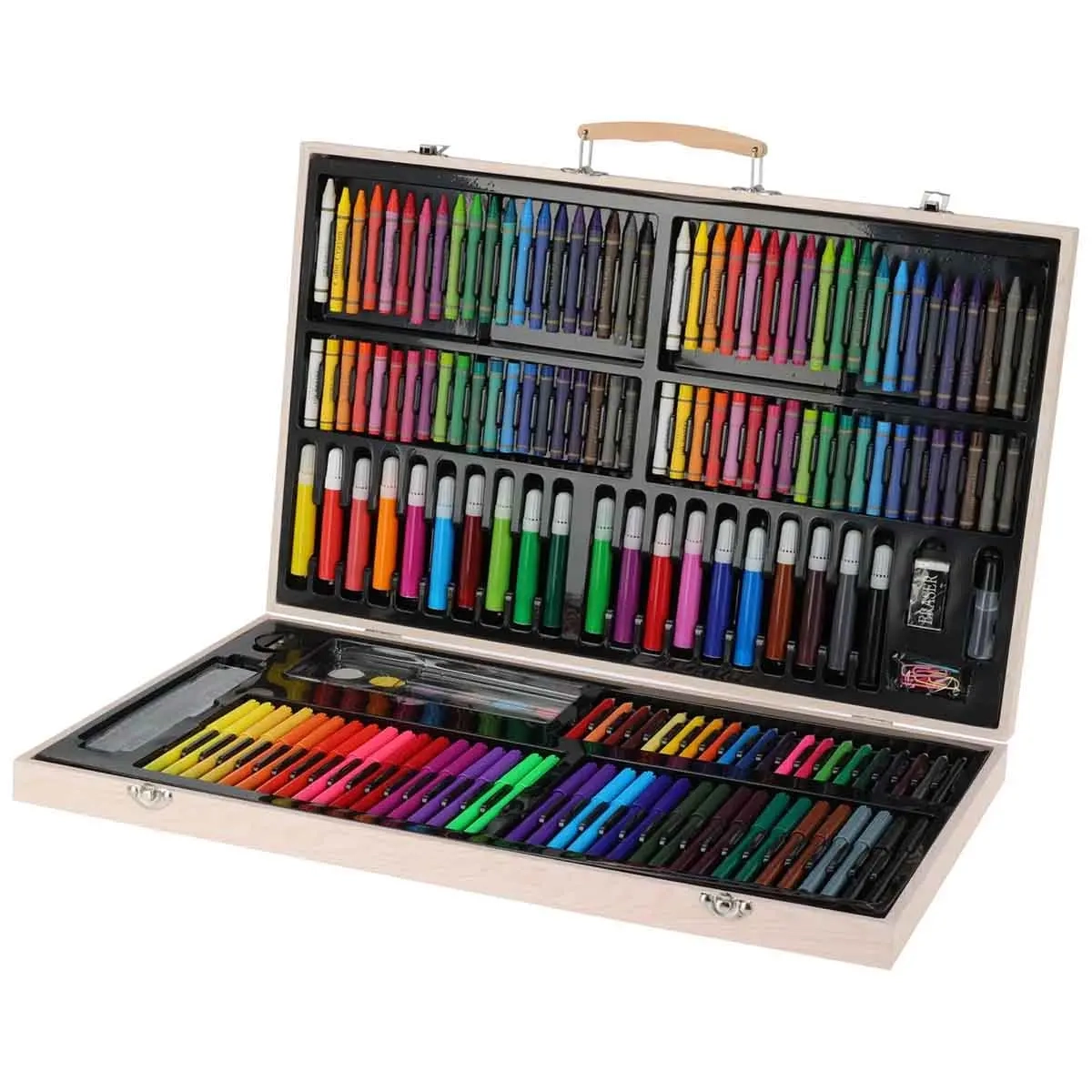Kunstset im Koffer, 180-teilig - Farben, Paletten und Wandfarben - 8721037962698 - 0