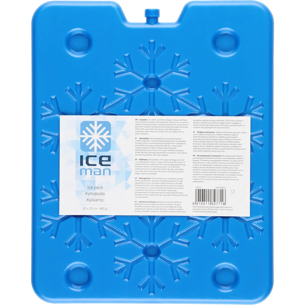 Kältekissen / flache Kühlunterlage 800g - Kühlakkus - 6410411827716 - 0
