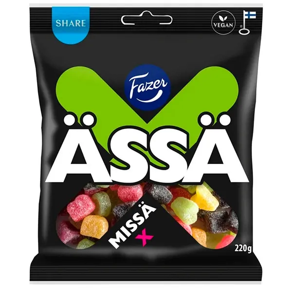 Fazer Missä X 220g - Süßigkeitentüten - 6416453051331 - 0
