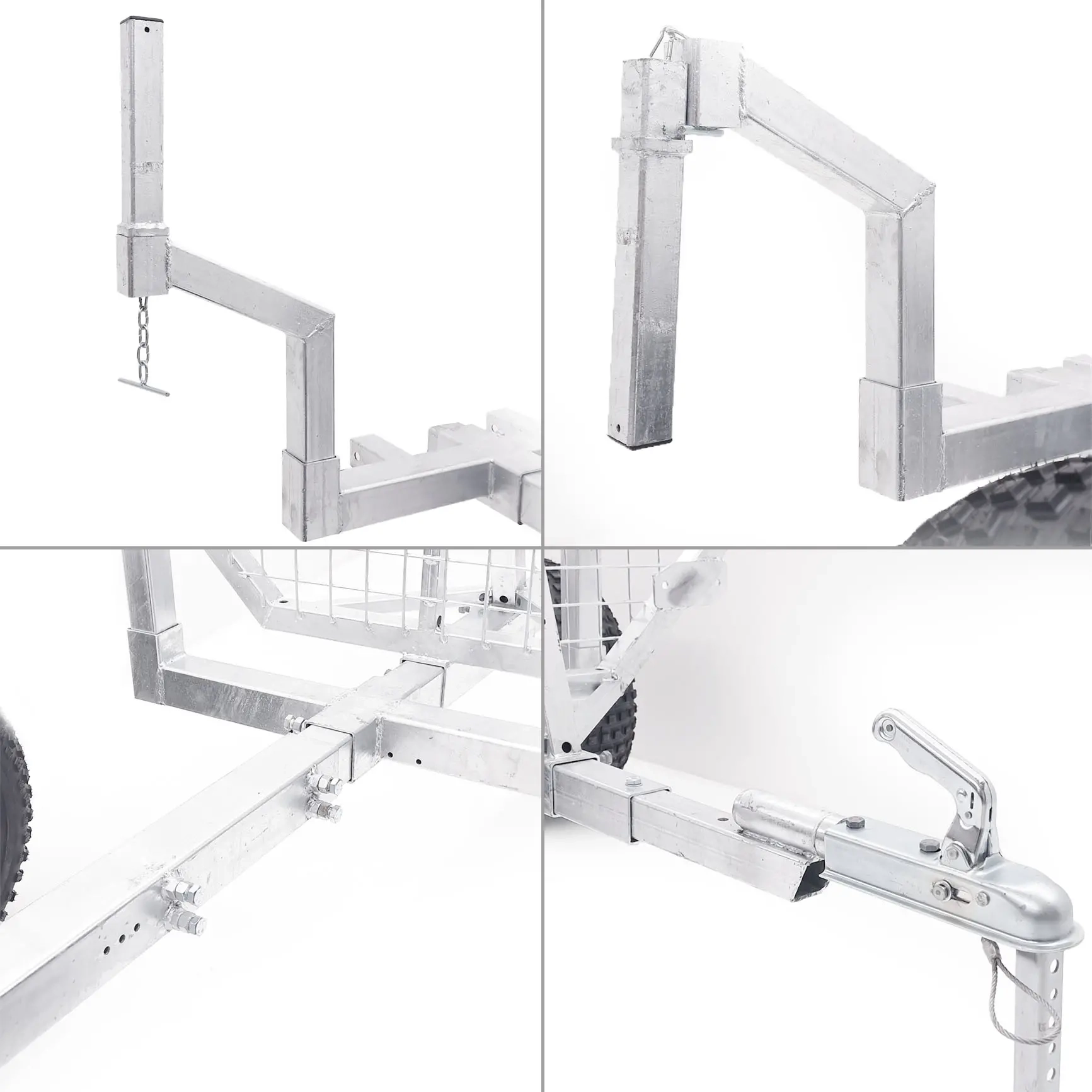 Holzanhänger für Quad 1000kg Classic Can-a - Anhänger und Holzanhänger für ATV - 6438168105130 - 3