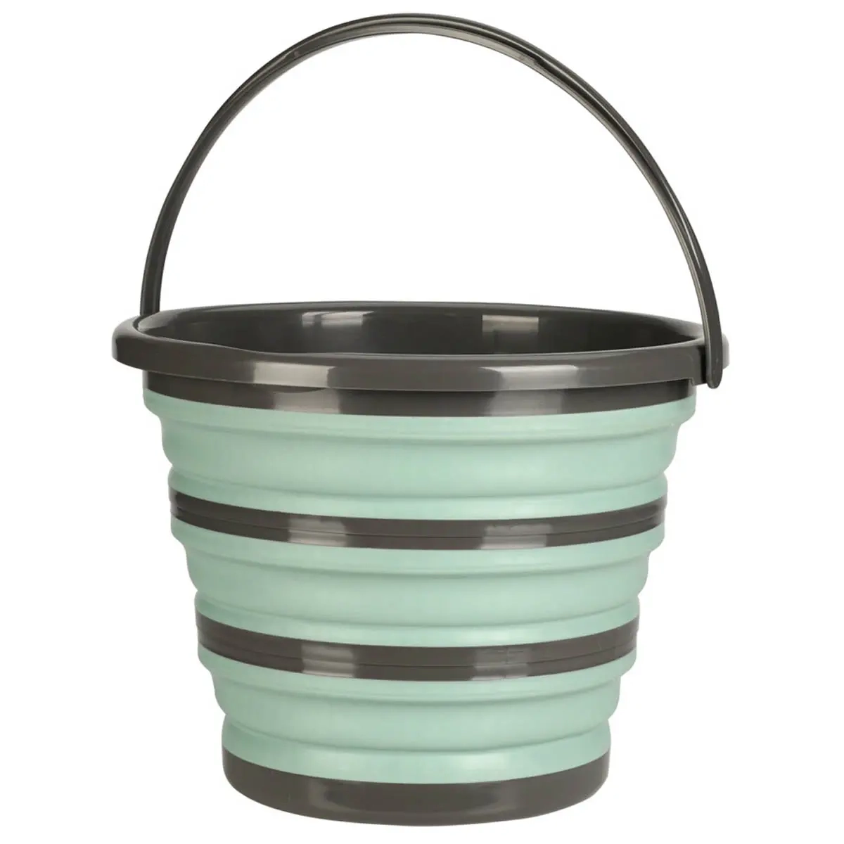 Faltbarer Eimer 10L grün - Eimer - 8720573905121 - 0