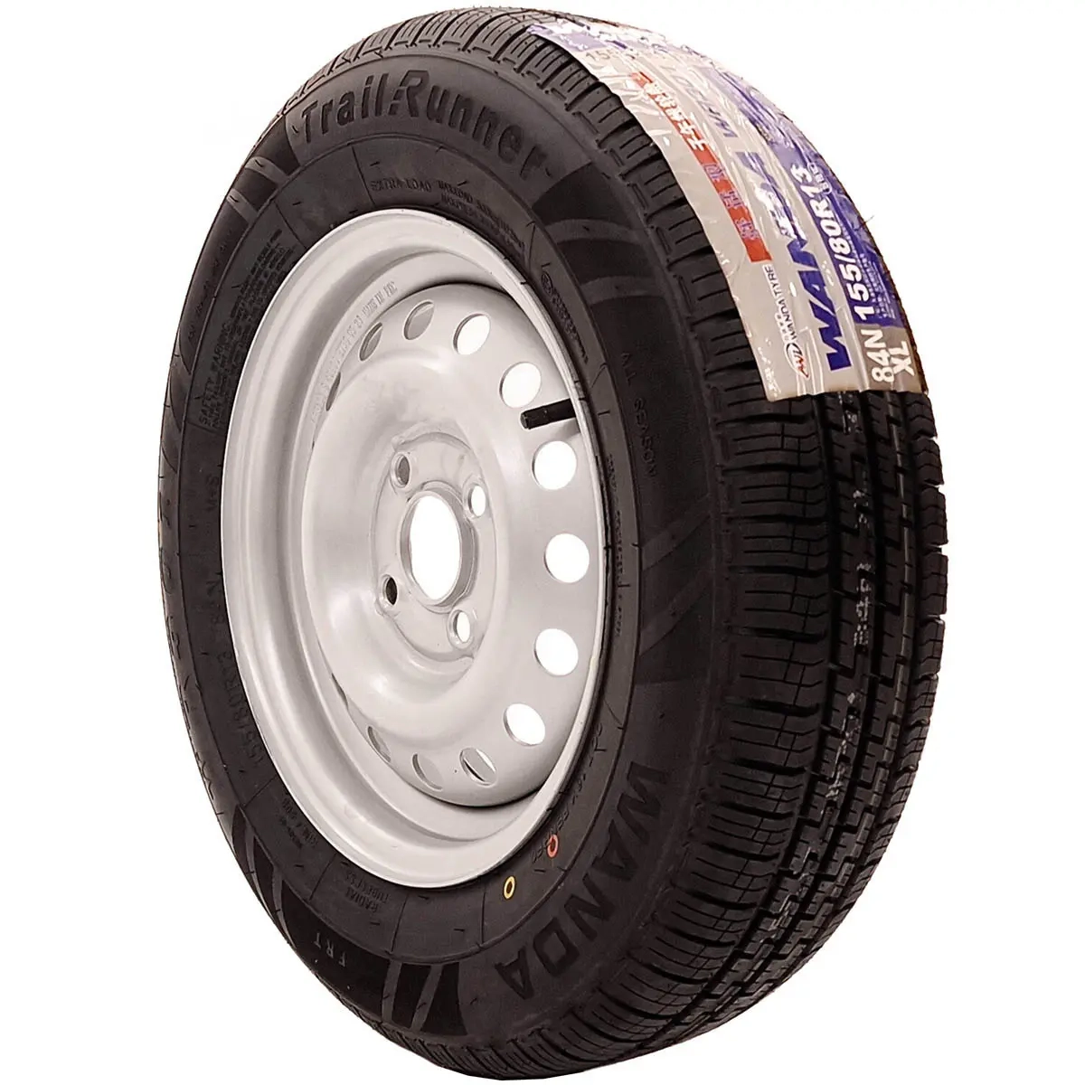 Anhängerreifen und Felge 4x100 155R13 - Anhänger-Reifen und Kotflügel - 8797971000000 - 0