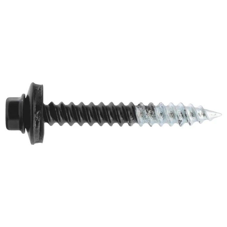 Blechschraube 6,3x50mm RR33 schwarz 100 Stück - Bauernschrauben - 4099618277412 - 0