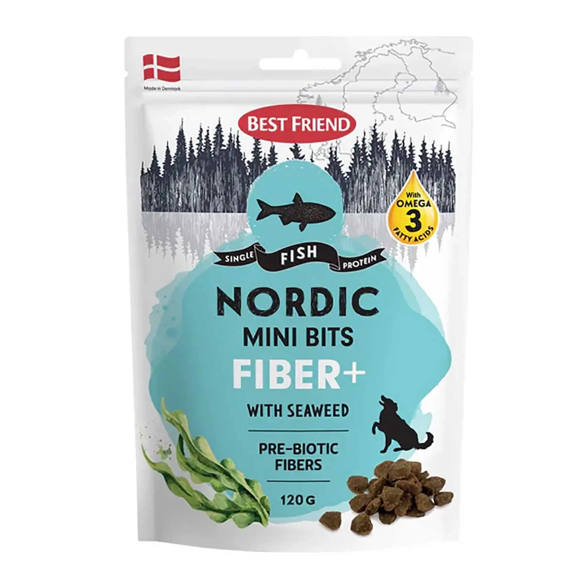 Hundesnack Mini Bits Fiber+ 120g - Hundesnacks und Delikatessen - 5700551172960 - 0