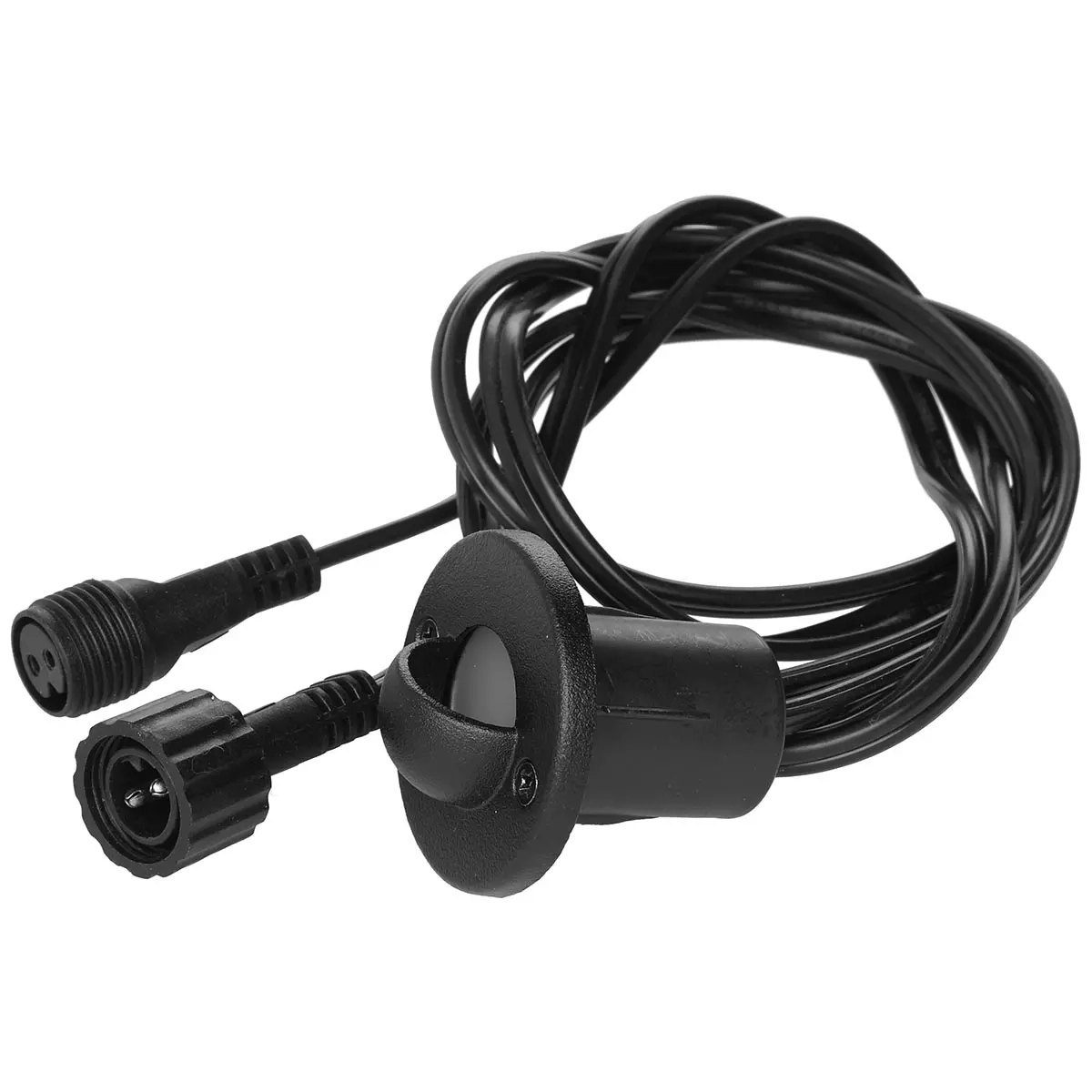 Zusatzlicht mit schwarzem Hut für die Serie - Fassadenlampen und Terrassenlampen - 6410416075150 - 0