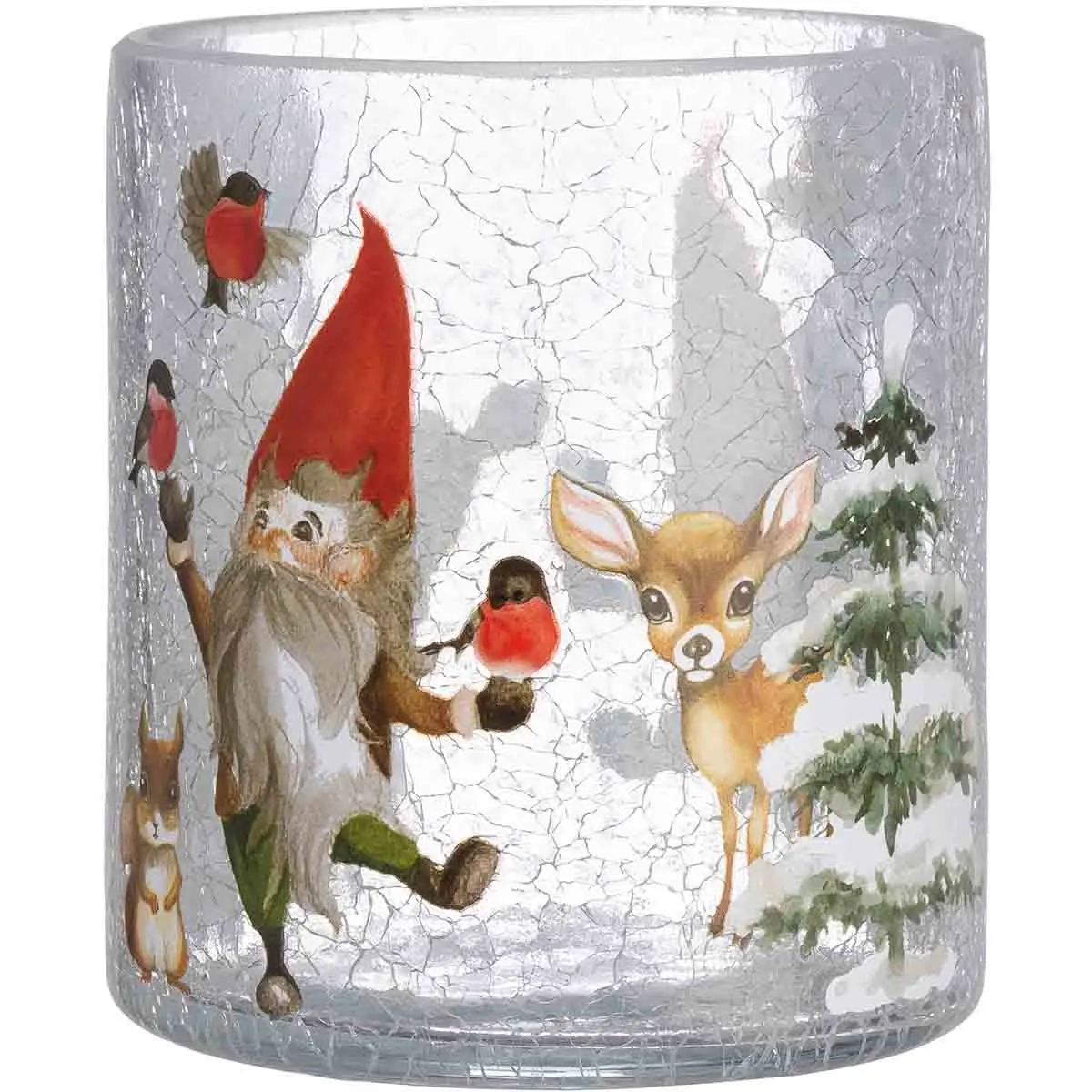 Nisse Glaslaterne 10 cm - Laternen - 6410416580487 - 2