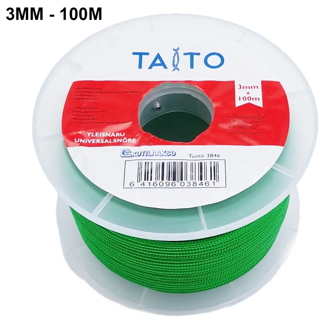 Allzweckseil 3mm 100m - Seil - 6416096038461 - 0