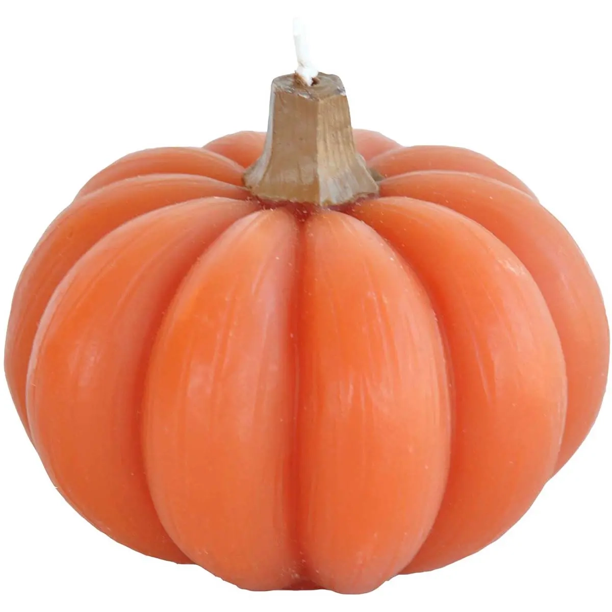 Kürbis Kerze 9 cm - Stumpenkerzen - 6416906877099 - 0