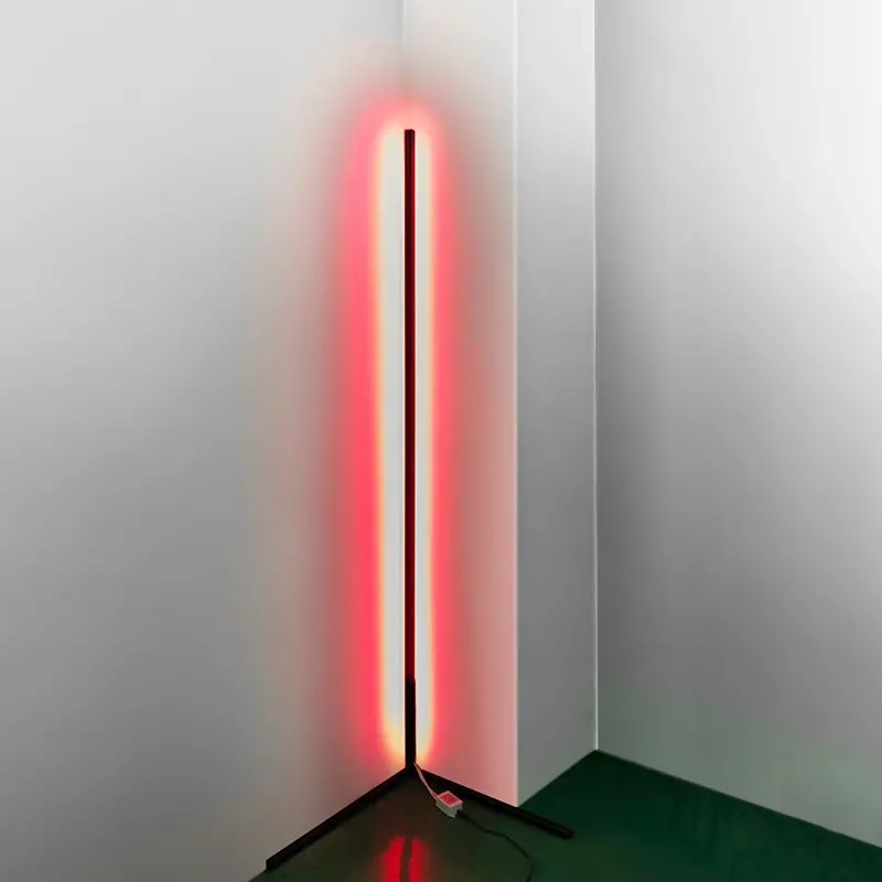 LED-Eckleuchte RGB+WW 12W mit Fernbedienung - Stehlampen - 6418536018071 - 2