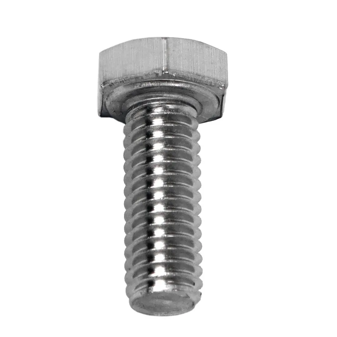 Sechskantschraube M6x25mm AISI 10 Stück DIN933 - Edelstahlschrauben und Edelstahlmuttern - 6430045420404 - 0