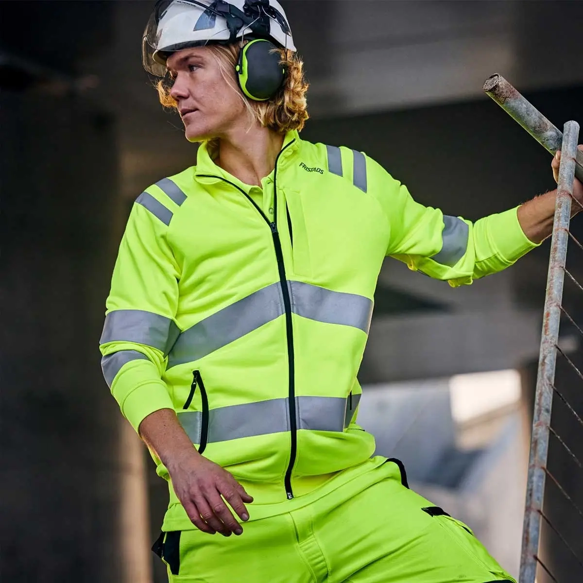 Collegejacke High Vis LK 3 7863 GPSW XL - Arbeitsjacken und Arbeitshosen - 7322304196382 - 3