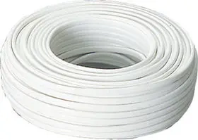 Leitung Draka 2x6mm² Weiß 50m Rolle - Lautsprecherkabel und Stromkabel - 02315600 - 0