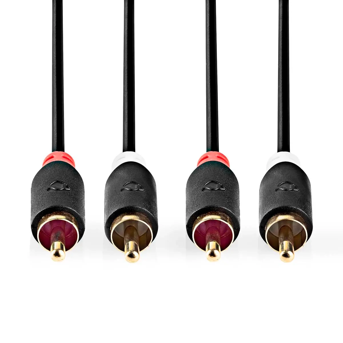RCA-Kabel 5m vergoldet Nedis - RCA-, AUX- und Audiokabel - 5412810265114 - 1