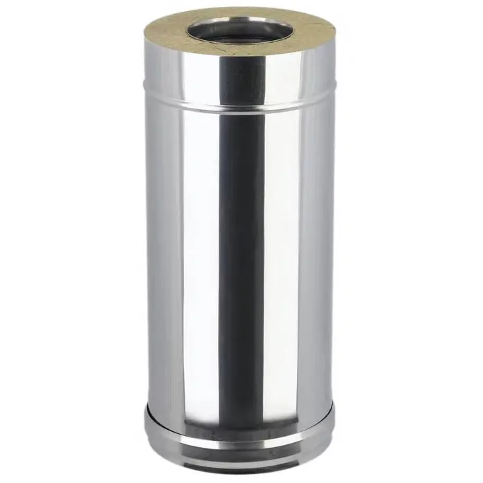 Schornsteinverlängerung Jeremias ECO 0,5m 115mm - Schornsteinzubehör und Zugverbesserer - 5900856910674 - 0