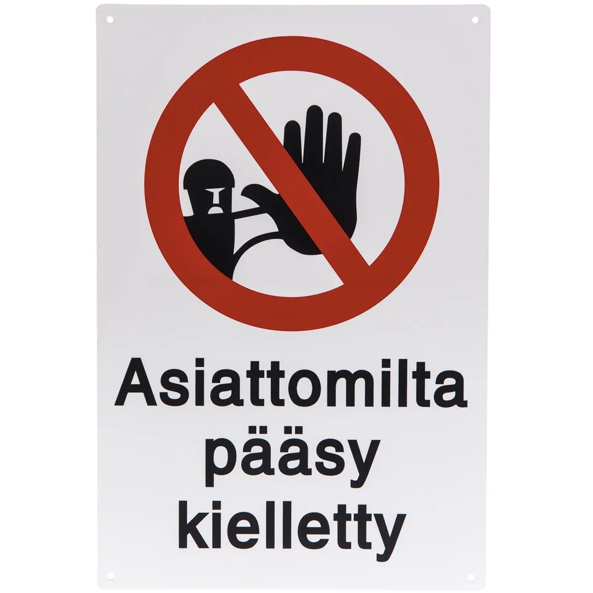 Hinweisschild Unbefugten Zutritt verboten 20x3 - Schilder und Warnschilder - 6410412473790 - 0