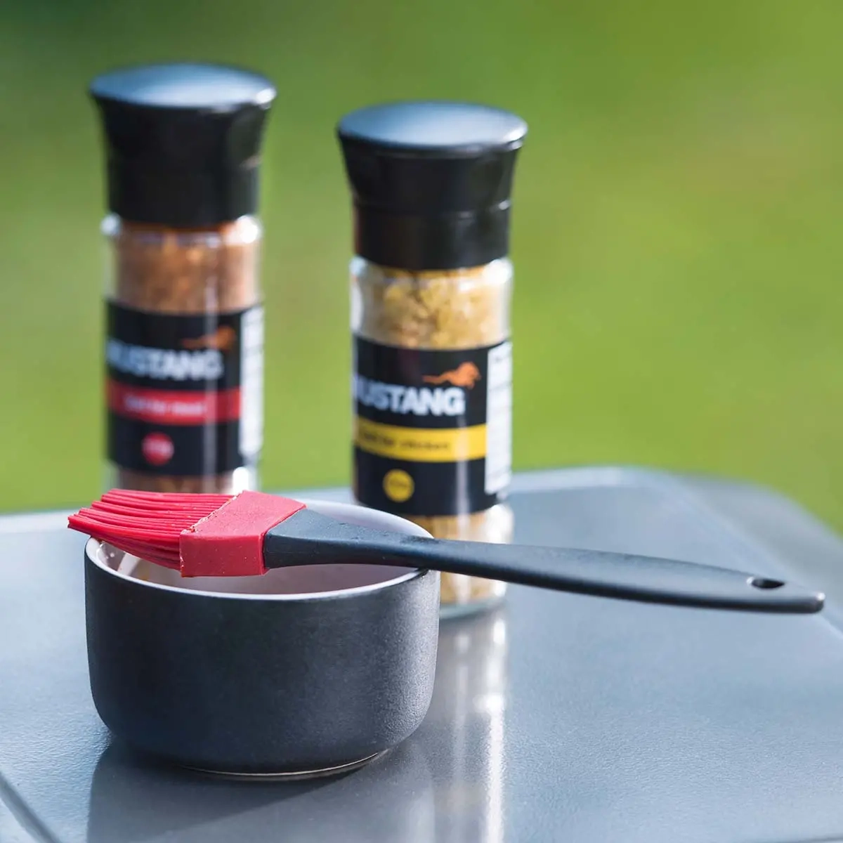 Grillpinsel aus Silikon, 2 Stück - Grillwerkzeuge - 6410412506177 - 1