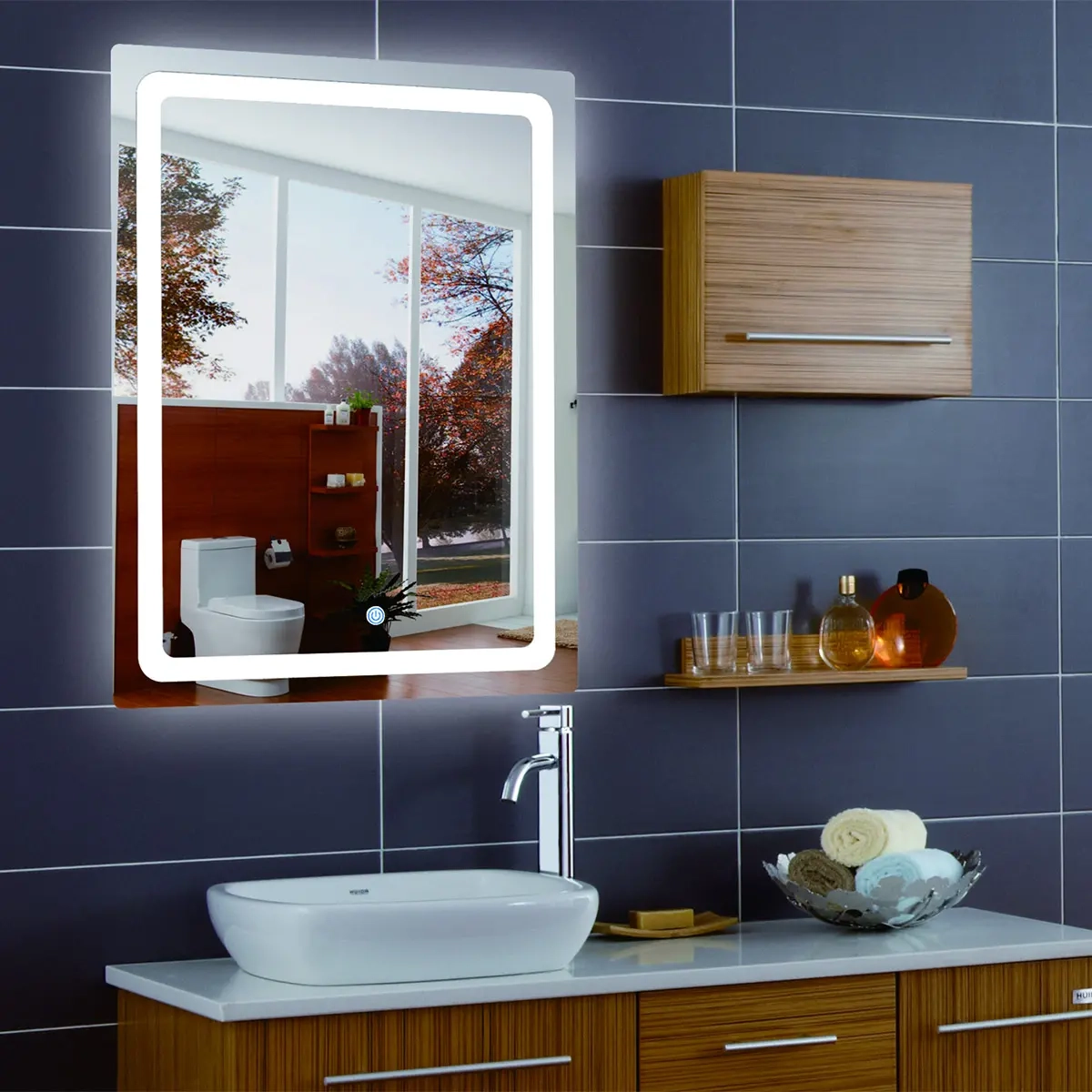 Lichtspiegel 60x80cm Rechteck 20W 1200lm - Aufputzleuchten - 6418536014424 - 0