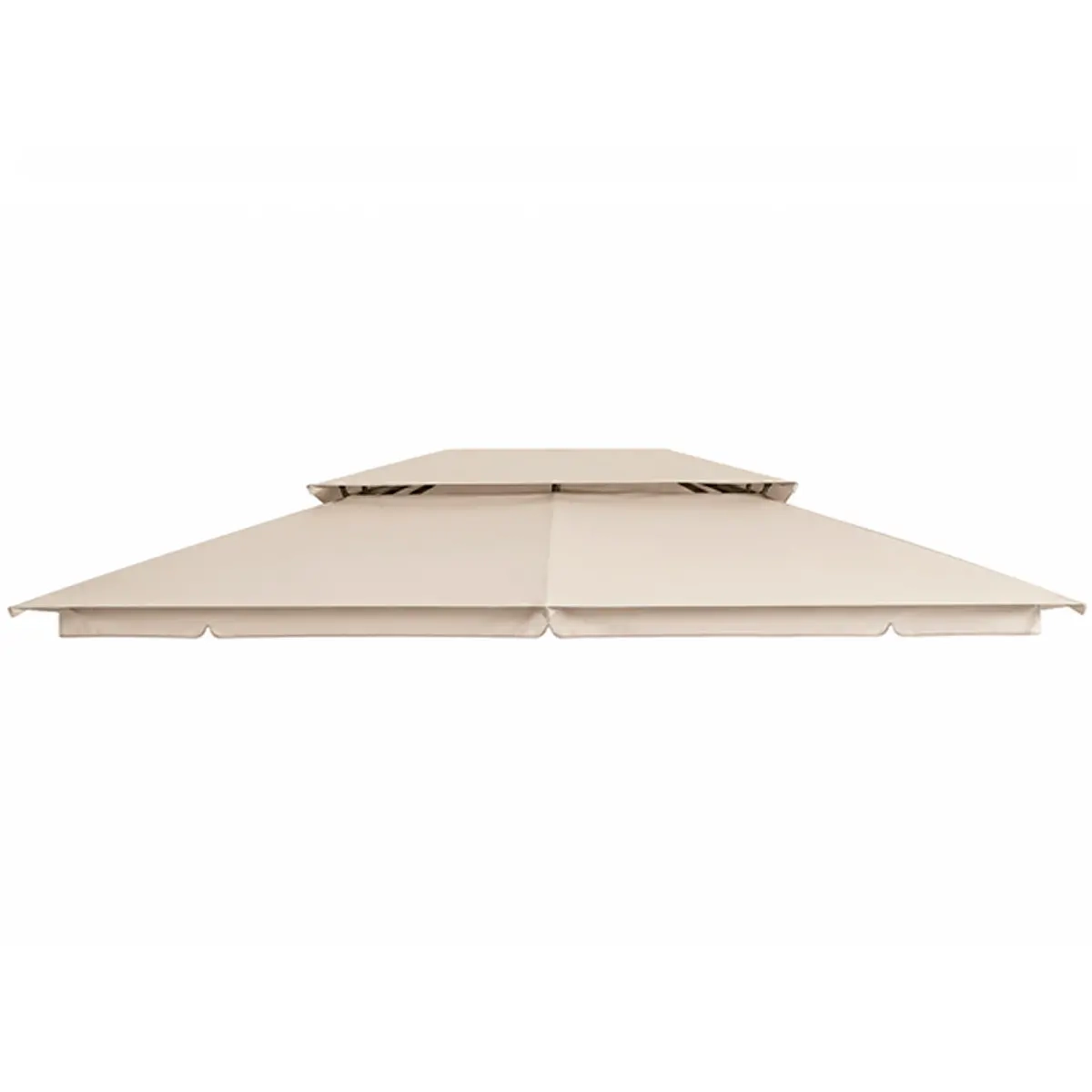 Pavillon Garda Dachplane Beige - Pavillons und Pergolen - 6438168119977 - 0
