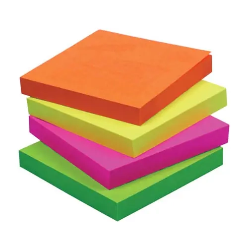 Notizzettel 76x76mm Neon - Hefte, Bücher und Papier - 4030969822104 - 0