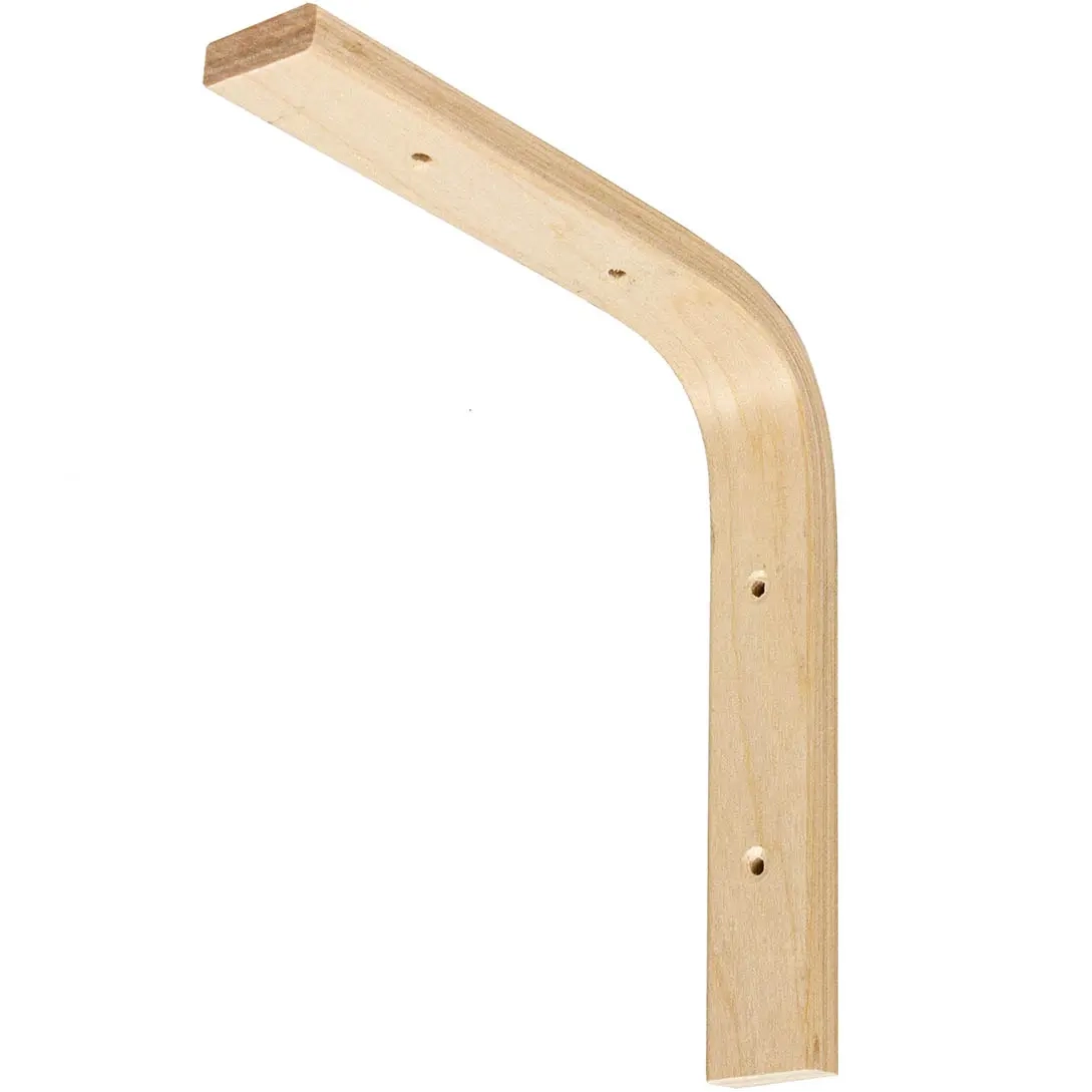 Hyllstöd 723 björk 170x170mm - Hyllskenor, hyllstöd och rör - 6414676015734 - 0