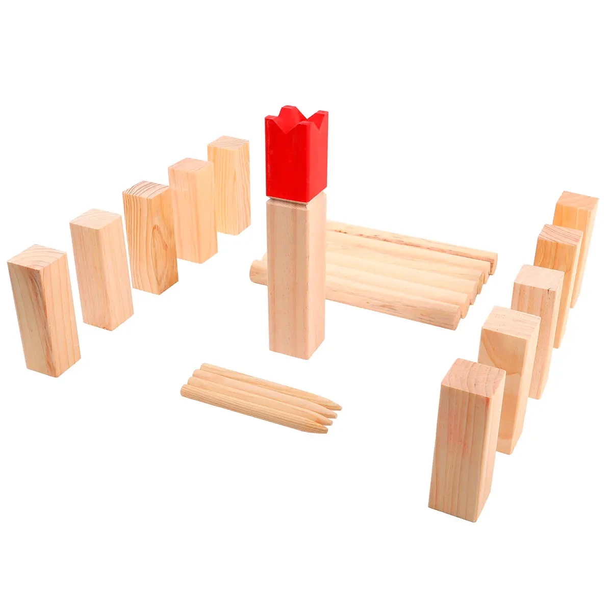 Mini Kubb-Spielset Summer Sport - Hofspiele und Sommerspiele - 6418536032015 - 1