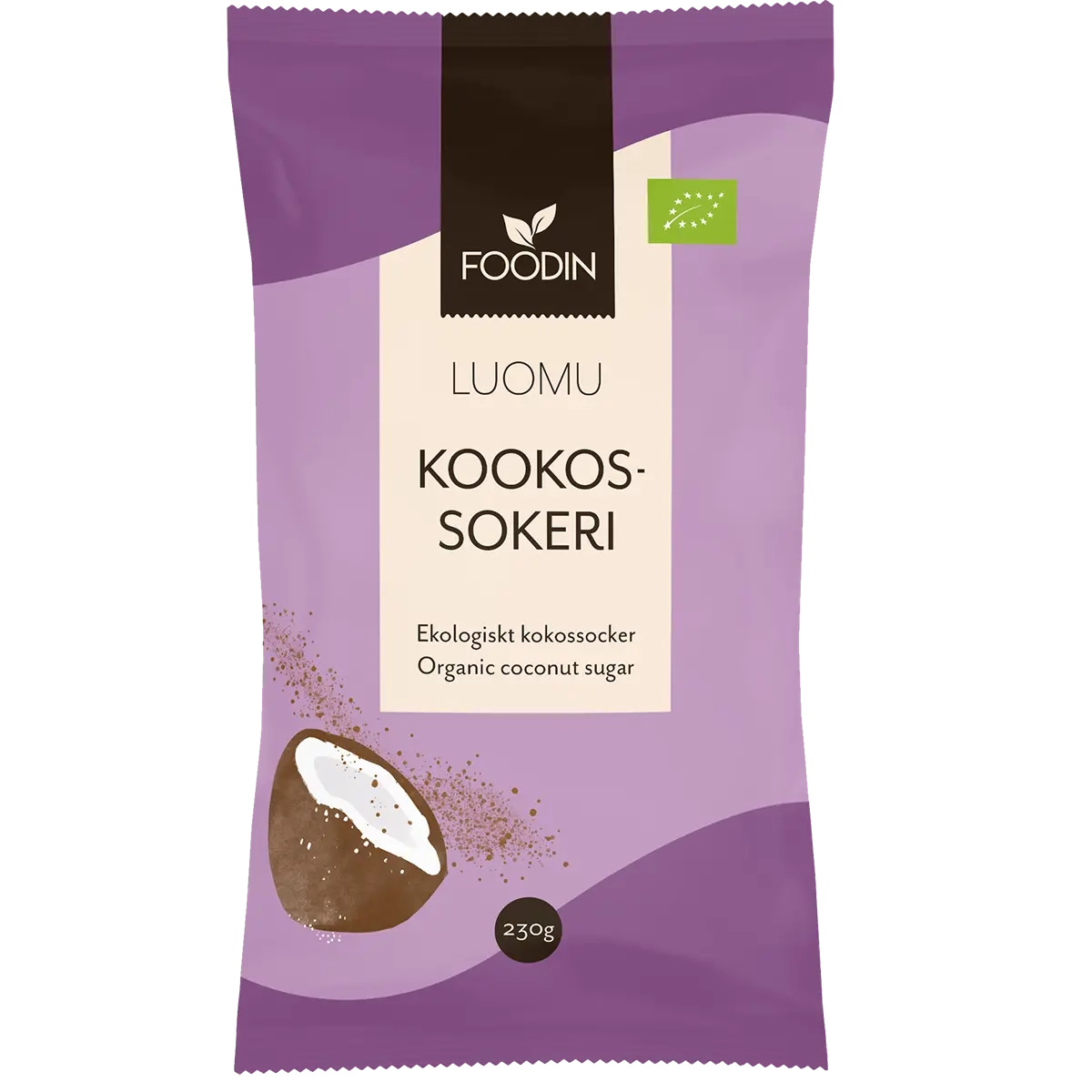 Kokoszucker Bio 230g Foodin - Gewürze und Öle - 6430055215946 - 0