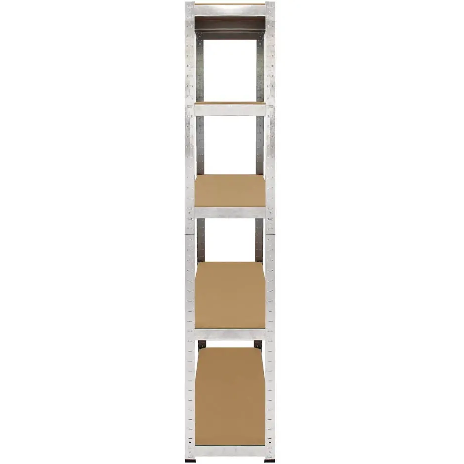 Lagerregal 5-stufig 200 kg 180 cm - Aufbewahrungsregale - 6438168112206 - 2
