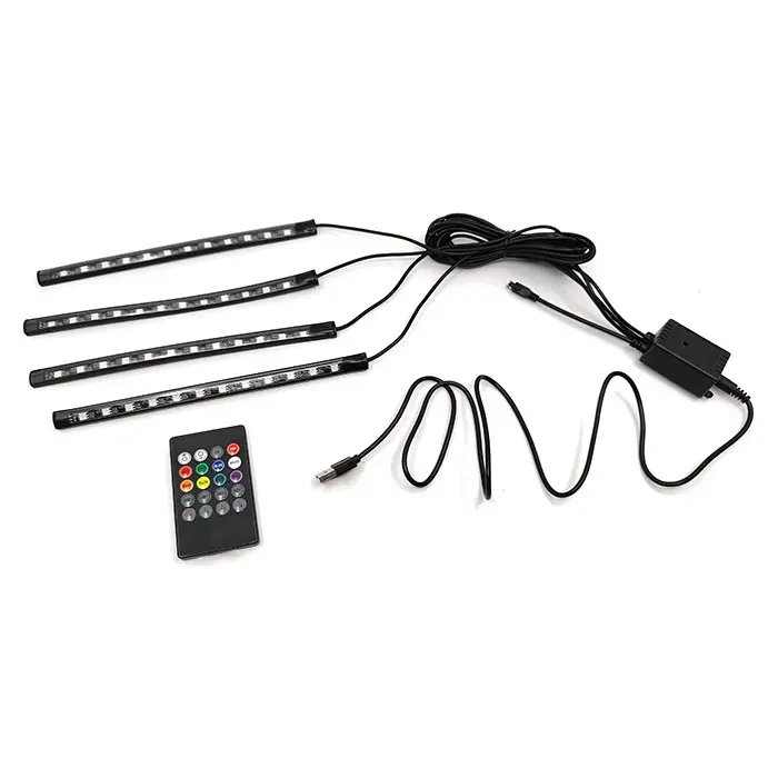 LED-Innenraumbeleuchtungsset für Auto USB Luxury - LED-Streifen und LED-Leisten - 6438471017731 - 0