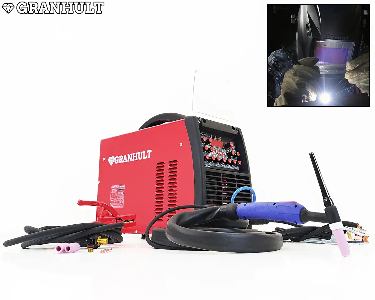 TIG-Schweißinverter 250A AC/DC Granhul - TIG-Schweißgeräte - 6438471023893 - 1