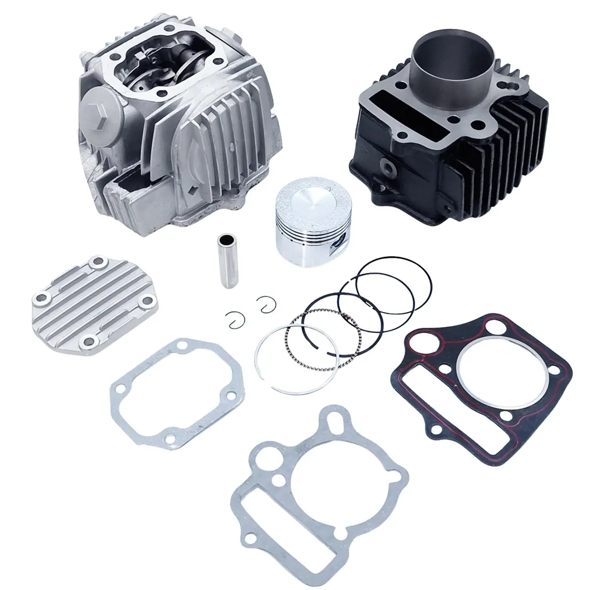 Zylindersatz + Deckel 52,2mm 110-125cc - Kolben und Zylinder für ATV - 6438471289428 - 0