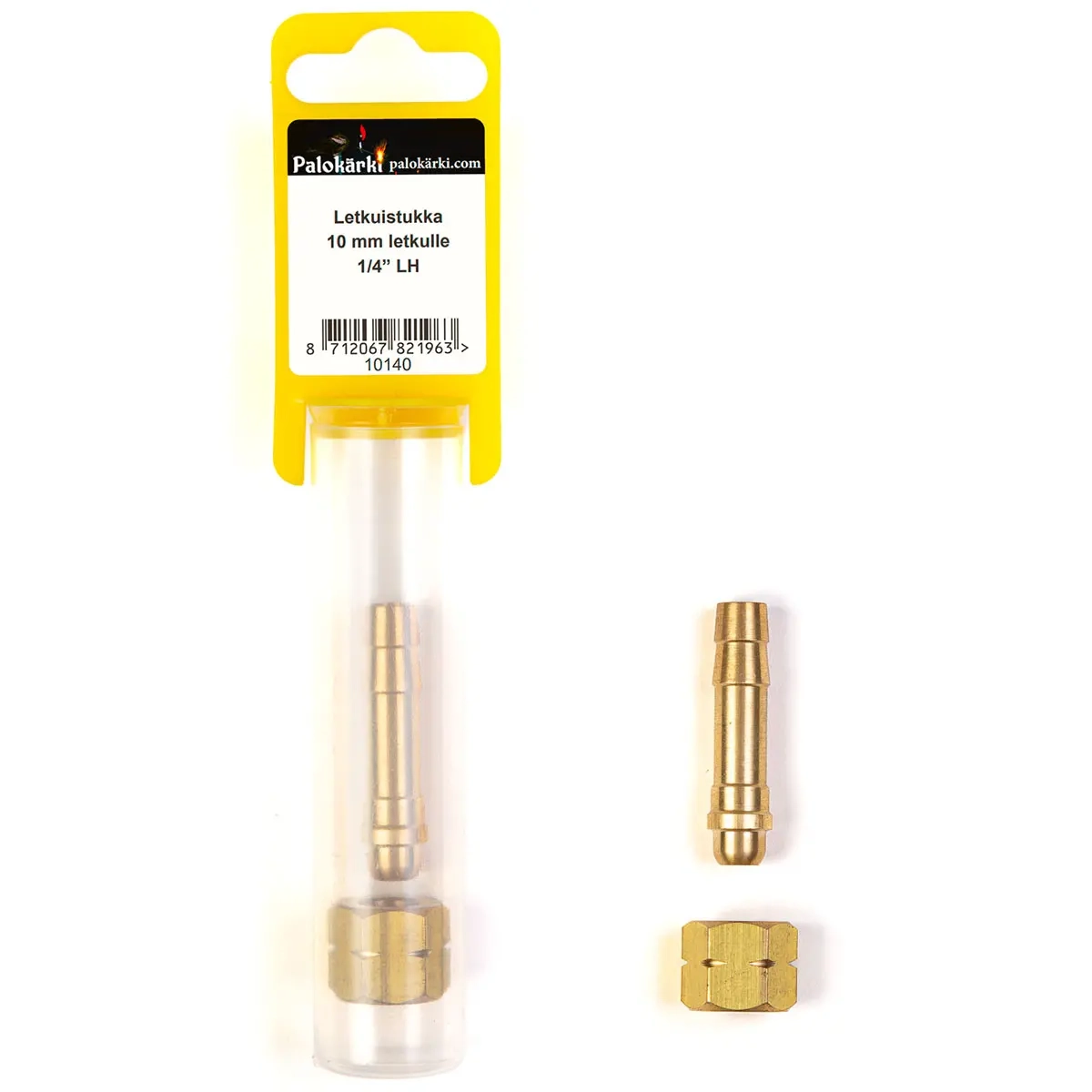 Schlauchanschluss 10 mm für 1/4