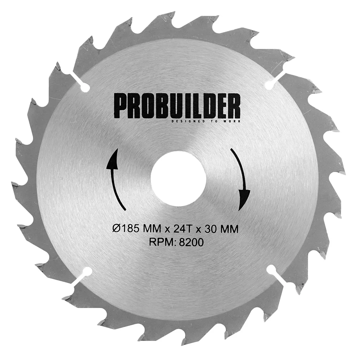 Kreissägeblatt 185x30x2,8mm 24 ProBuilder - Kreissägeblätter - 5709386169084 - 0
