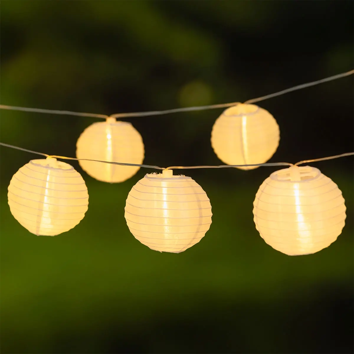Solar-Lichterkette Japan 12 Stück - Solarbeleuchtung - 6410416446110 - 0