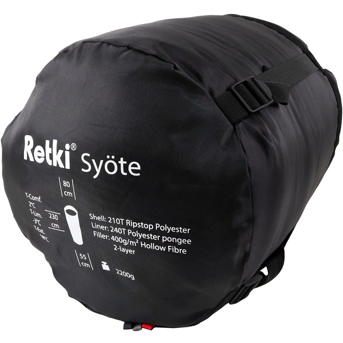 Schlafsack Retki Syöte -18°C Ganzjahresgebrauch - Zelten - 6418536004524 - 2