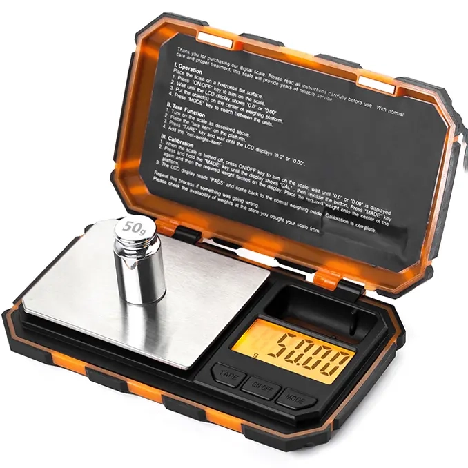 Präzisionswaage 0,01-200g digital - Küchenwaage und Timer - 6418536008621 - 0