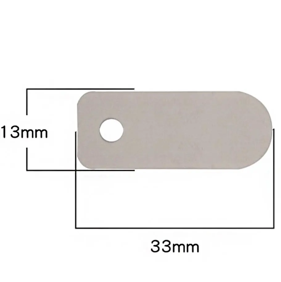 Kompressorventilplatte 33mm x 13mm - Ersatzteile für Kompressoren - 6419774008039 - 0