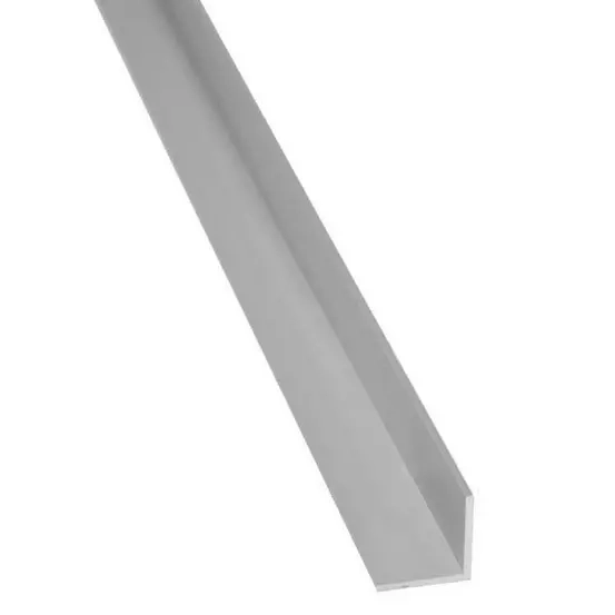 Aluminium-Winkelprofil 20x20x2mm 2m Warma - Dichtleisten und Fußleisten - 6430070620848 - 0