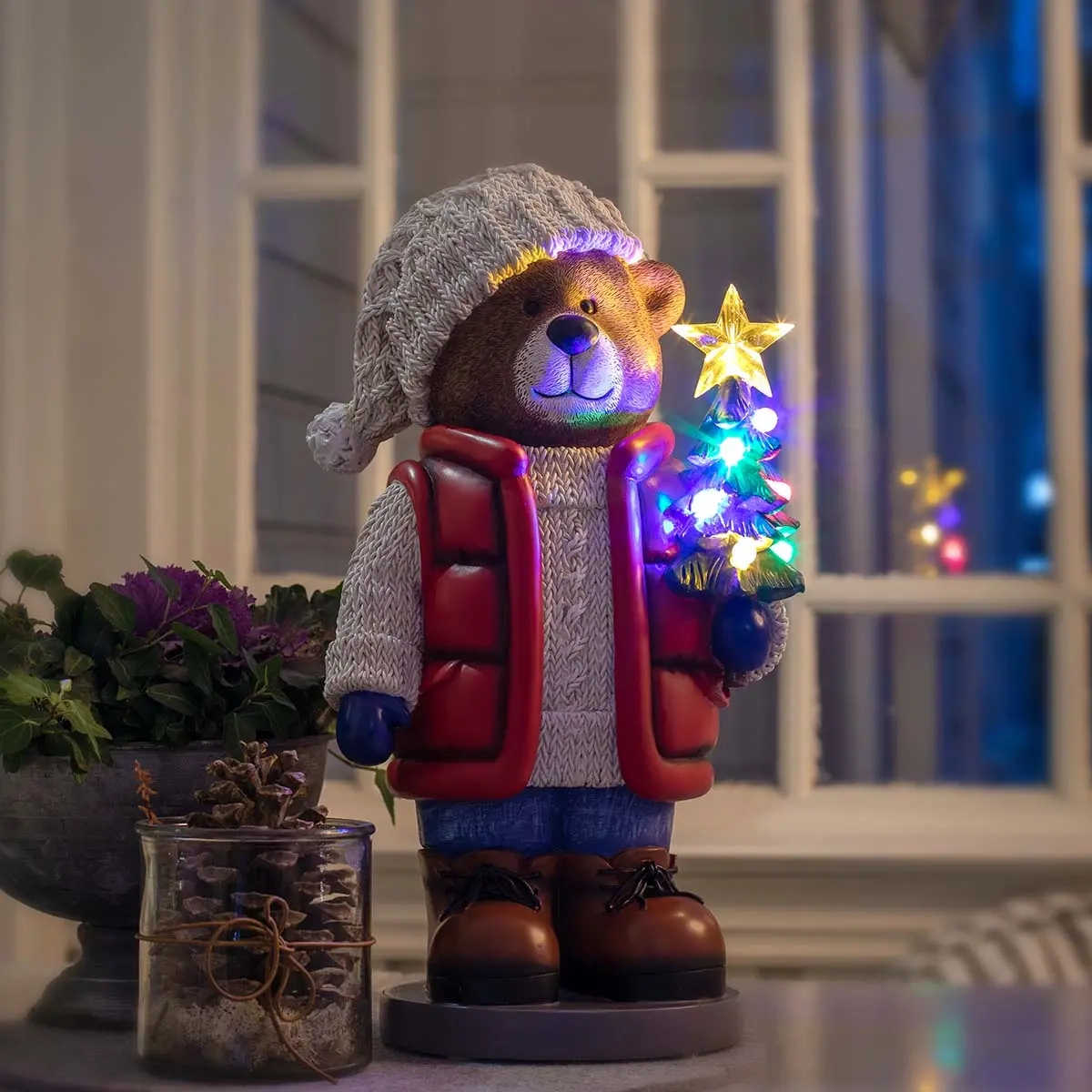 Lichtdekoration Teddy 38,5 cm - Dekorative Beleuchtung - 7318304247001 - 1