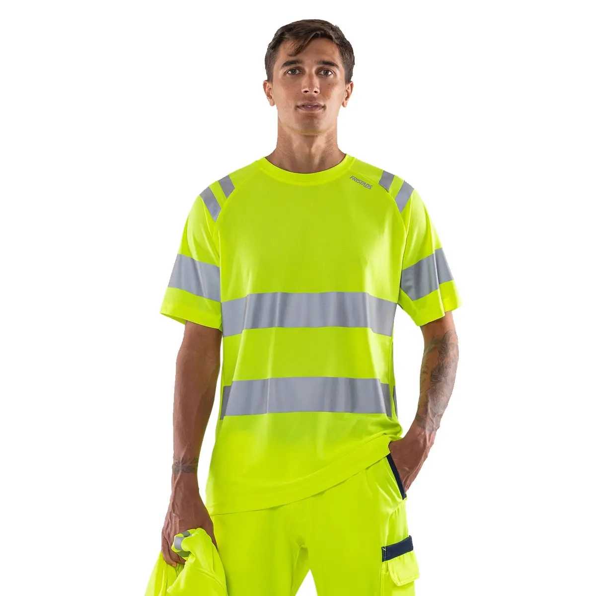 Kurzärmeliges T-Shirt High Vis LK 3 7860 - Arbeitsjacken und Arbeitshosen - 7322304196672 - 1