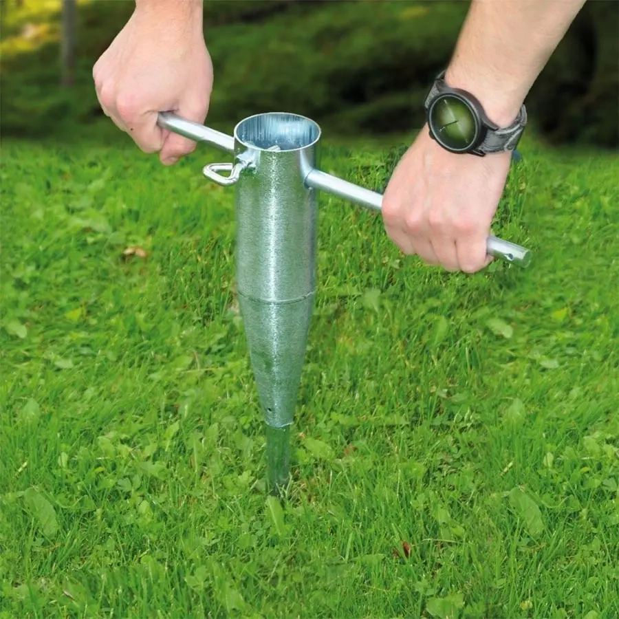 Sonnenschirmständer 25-55 mm Metallanker - Sonnenschirme und Sonnenschirmfüße - 8718158055552 - 2