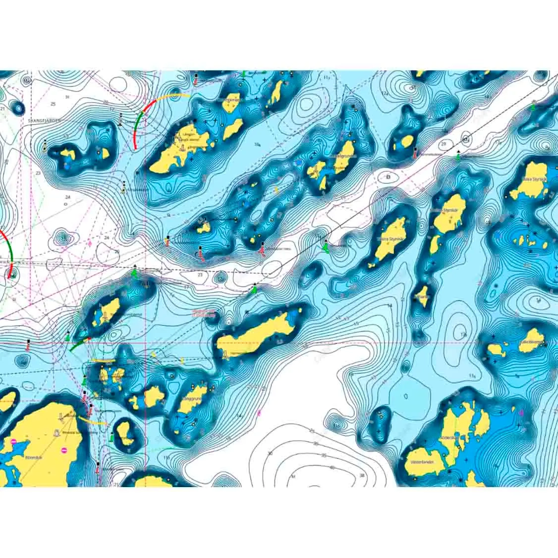 Kartenkarte Bottensee M-EN-Y209-MS C-Map - Kartenplotter, Seekarten und Echolote - 9420064119271 - 1