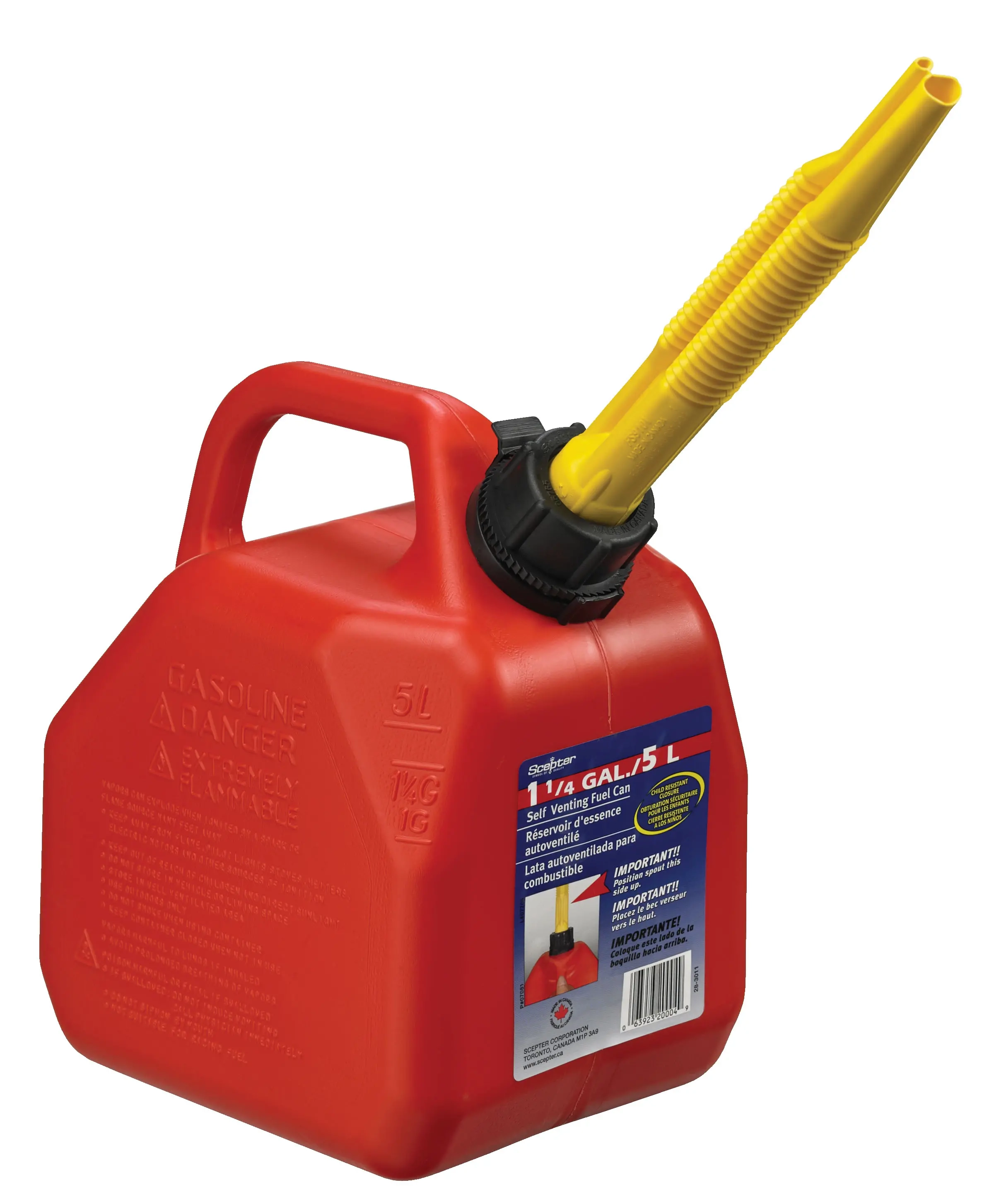 Kraftstoffkanister 5L Scepter - Kraftstofftanks und Zubehör für Boote - 063923200049 - 0