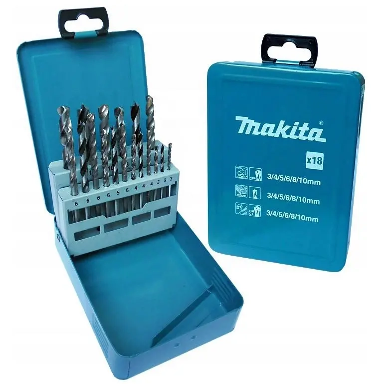 Makita Bohrerset D-46202 18-teilig - Hammerbohrer - 088381411776 - 1